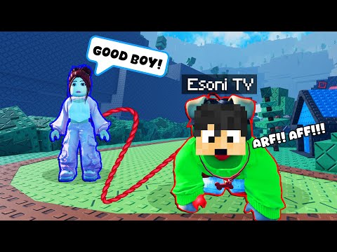 Naging ASO ko si ESONI | ROBLOX | DOG WALK (TAGALOG) MAYMAY TV