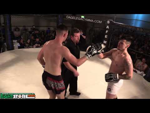 Hugh Gleeson vs Andreas Binder - Cage Legacy Kickboxing 3