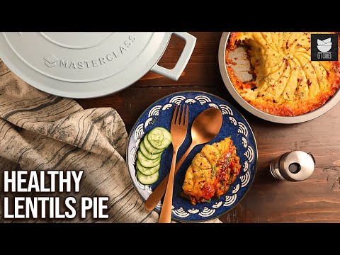 Lentils Pie With Sweet Potato Mash Recipe | How To Make Lentils Pie At Home | Varun Inamdar