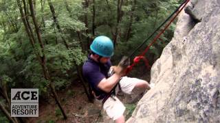 preview picture of video 'West Virginia GoPro Rappell at ACE Adventure Resort'