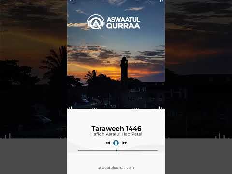 Hafidh Asrarul Haq Patel - Masjid-e-Tazkiya Merebank