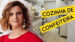Cozinha de confeiteira: dicas e inspiração para organização | Antes e Depois | Micaela Góes