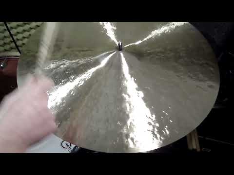 22 Sledged SB PHS Ride, 2420g - Handcrafted cymbals by Craig Lauritsen