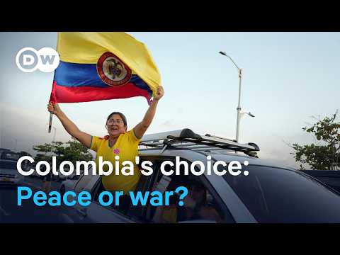 哥倫比亞總統大選將進入高風險決選！| DW 新聞 (Colombia's presidential election set for high-stakes run-off | DW News)