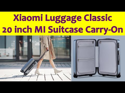 Xiaomi Luggage Classic 20 inch MI Suitcase Carry-On Universal Wheel TSA Lock Password Travel