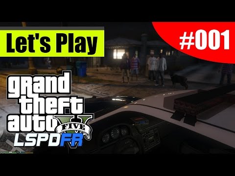 GTA 5 LSPDFR: Kontrolle in der Grove Street - Let's Play GTA 5 Polizei Mod #001 [HD/60FPS/DEUTSCH]