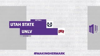 HIGHLIGHTS: Utah State vs UNLV Softball 4/23/2022