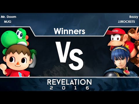 Rev2016 - Mr. Doom + MJG vs Bozzy + JJROCKETS - Winners Smash 4