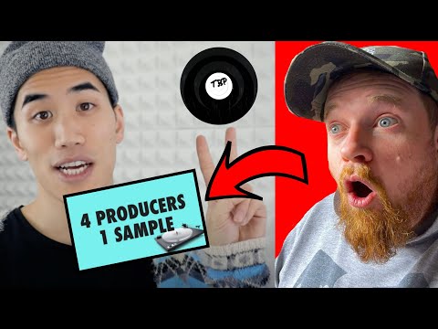 Music Producers REACT to 4 PRODUCERS FLIP THE SAME SAMPLE