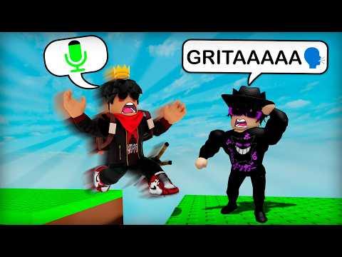 OBBY from ROBLOX BUT you have to SCREAM to JUMP 😂🔥 ft @ONEFLOWYT