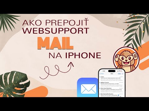 Websupport Mail na iPhone | Nastavenie E-mailu Krok za Krokom (NÁVOD)