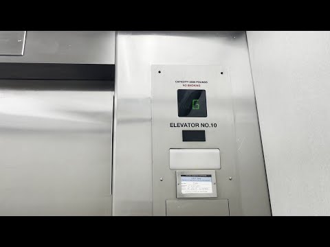 Rough Otis Elevonic 411M Traction Parking Elevator @ Sheraton Atlanta Hotel - Atlanta, GA