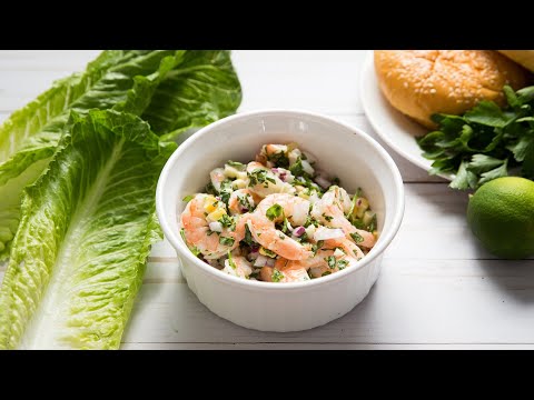 Peruvian-Inspired Shrimp Salad Sandwich Recipe