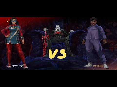 SHURI AND MS. MARVEL (KAMALA KHAN) VS KNULL | MARVEL FUTURE FIGHT