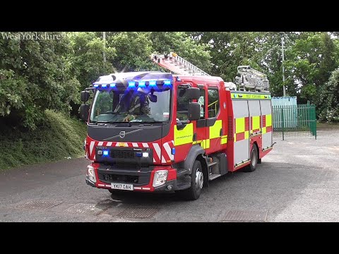 Garforth Pump Blue Light Demo | West Yorkshire Fire & Rescue