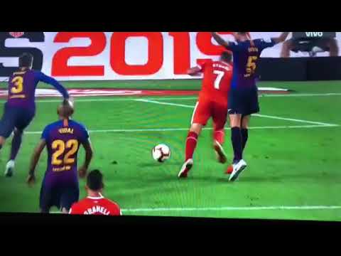 GOL DE STUANI! Barcelona 1 Girona 1