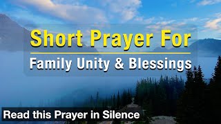 Lord, fill our home with your boundless love and grace | Prayer for Family Unity and Blessings