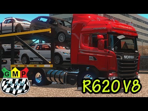 SCANIA R620 V8 STREAMLINE NA CEGONHA - MAPA EAA