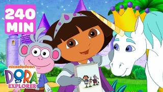 Download lagu Dora the Explorer's Magical City Adventures! 🦄 240 Minutes | Dora & Friends mp3