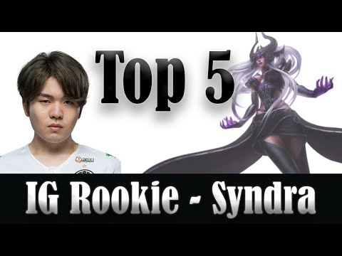 IG Rookie (Syndra) Top Plays - Invictus Gamging vs RNG, LPL 2020 Summer Week 7 Highlights