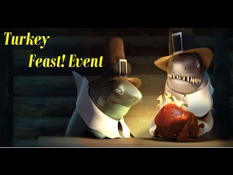 Turkey Feast! New Live Event Episode 2 - Hungry Shark Evolution