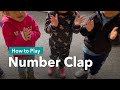 Number Clap Kids Love This Game Clap To Learn Counting