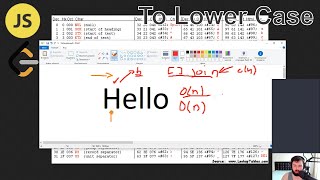 YouTube video '[Easy] To Lower Case (leetcode #709, javascript, strings, arrays)'