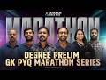 KPSC Degree Prelims Confirmation Marathon SBCID University Company Board Asst GK PYQ Live