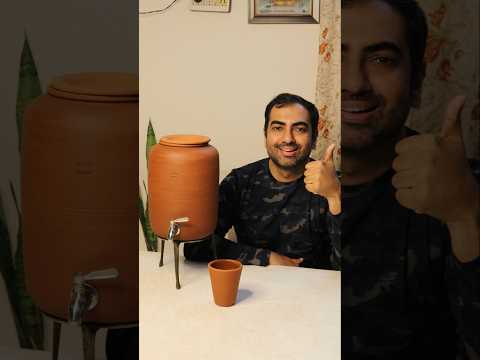 Clay Water Pitcher Surahi Large