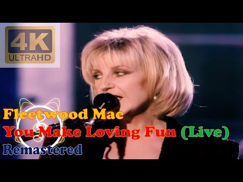 FLEETWOOD MAC - YOU MAKE LOVING FUN Live (Remastered Audio) [4K Video With Mini Audio Visualizer]