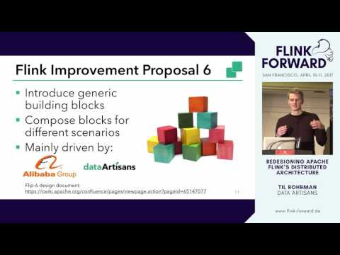 #FlinkForward SF 2017: Till Rohrmann- Redesigning Flink’s Distributed Architecture ...