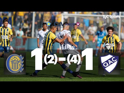Video: Rosario Central 1 (2)-(4) 1 Quilmes | Copa Argentina 2022 | 16avos. de final