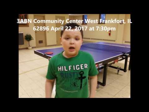 Limitless Sports Ministry Kenai Rios Challenges Danny Shelton to a Table Tennnis Game