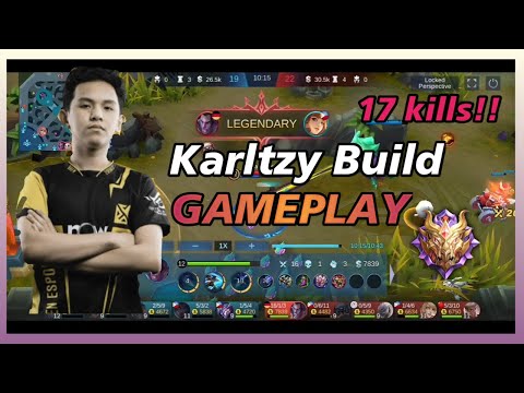 Karltzy build Broody (17 kills) l Mythical Glory l MLBB