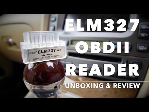 ELM327 $10 MINI BLUETOOTH OBDII CAR DIAGNOSTIC FAULT CODE READER & SCANMASTER - UNBOXING & REVIEW