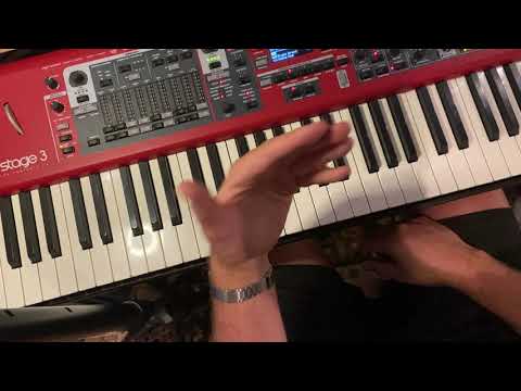 How to use an expression pedal with the Nord Stage 3 Worship Collection