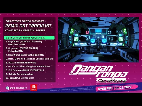 Danganronpa Decadence Collector's Edition Exclusive Remix OST Sampler | Nintendo Switch