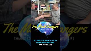 Hypnotic Induction Demonstration: Hand to Face Handshake Induction #shorts