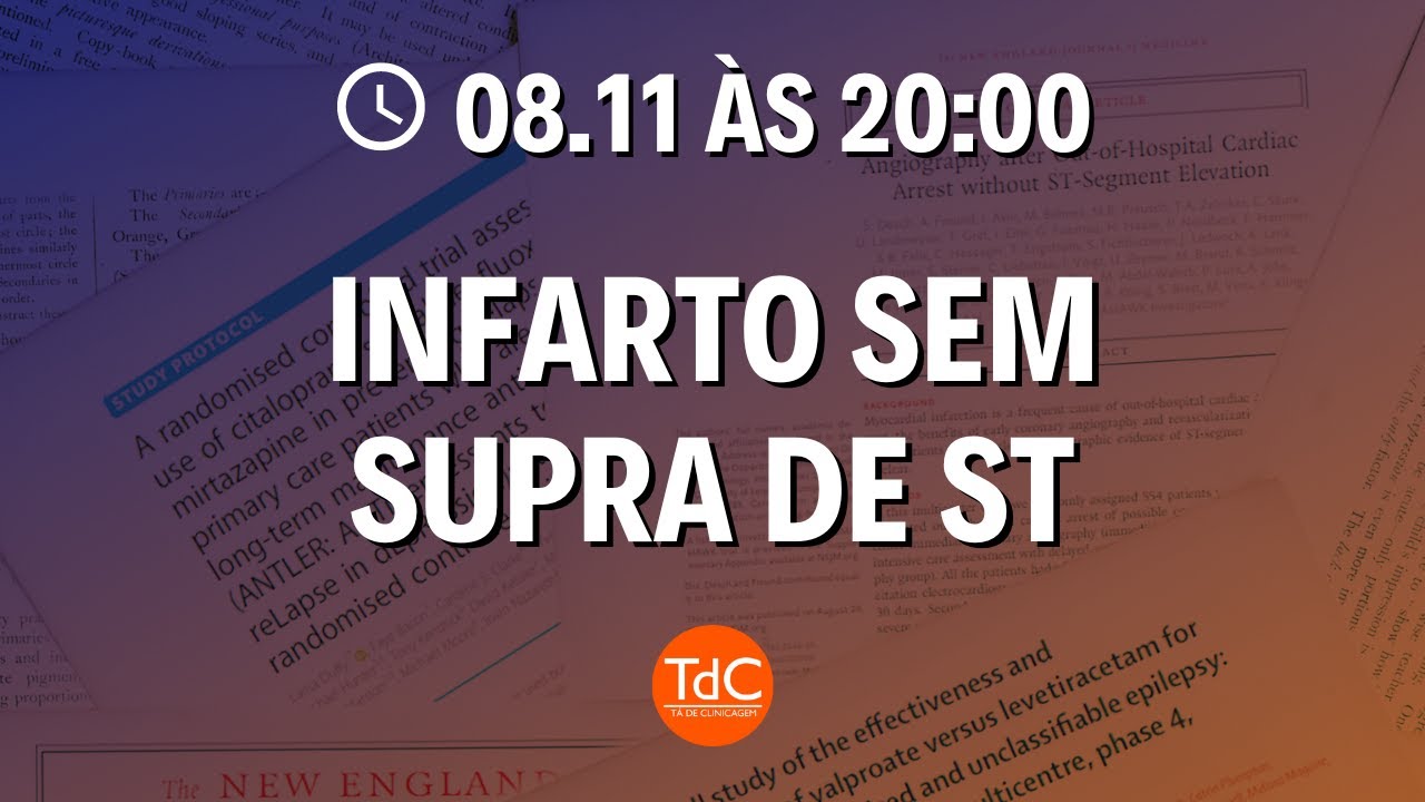 Infarto sem supra: O que você precisa saber - Aula 2 do Curso de Pronto-Atendimento do TdC