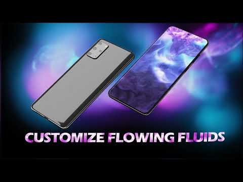 4D Wallpaper: Fluid Simulation Video