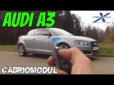 Cabriomodul, Dachmodul, Verdeckmodul - XCar-Style passend für  Audi A3 8P S3 Cabrio