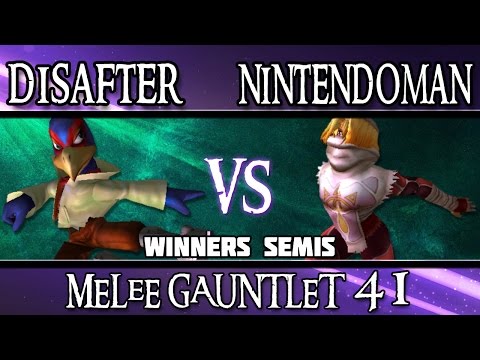 Melee Gauntlet 41 - [MB]Disafter (Fox) vs GG | Nintendoman (Sheik)