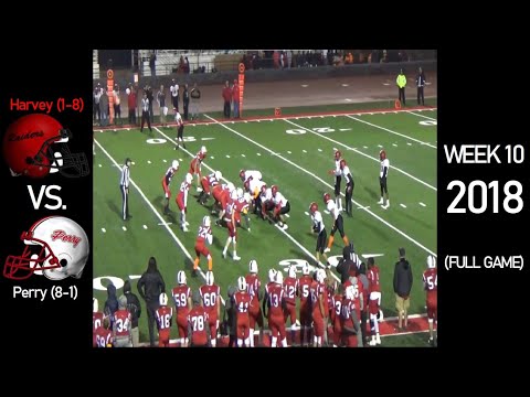 Harvey Red Raiders (1-8) vs. Perry Pirates (8-1) - 2018 Ohio High School Football (FULL GAME)
