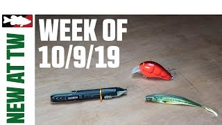 What's New At Tackle Warehouse 10/9/19