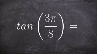 How to evaluate for the half angle of tangent