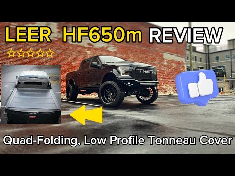 LEER HF650m Quad-Folding, Low Profile Tonneau Cover review for 2015 up F150
