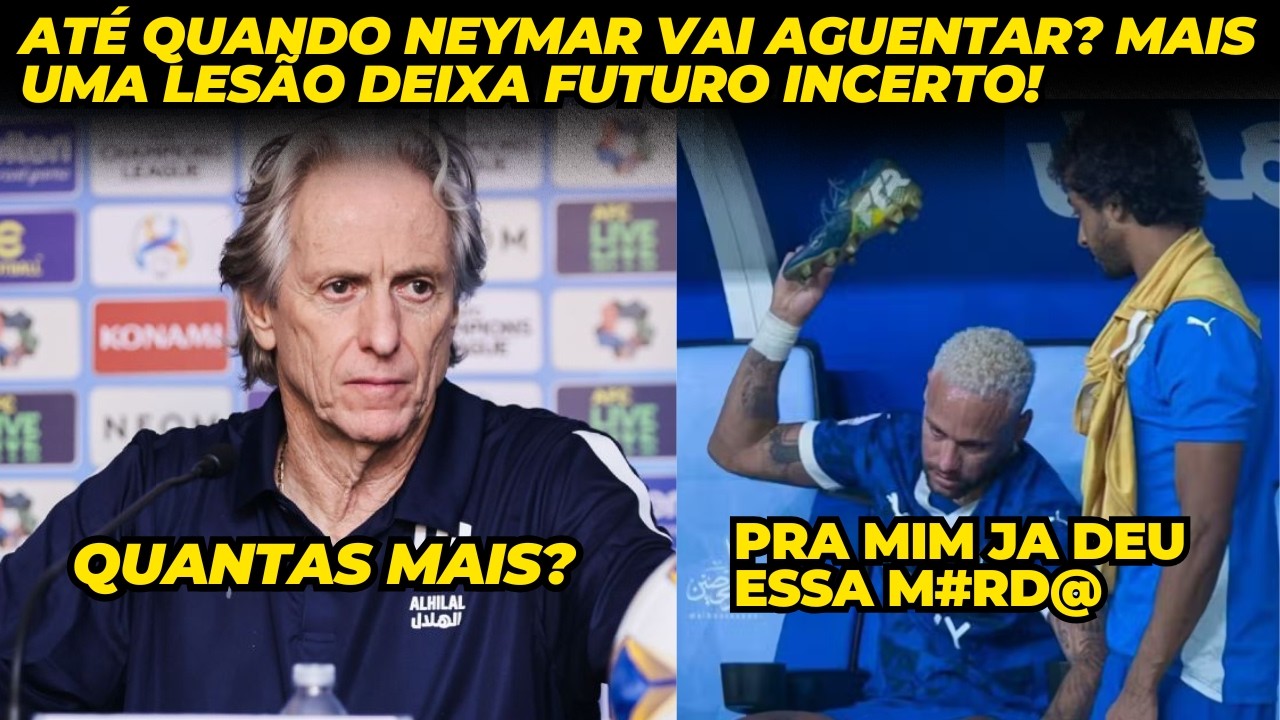 NEYMAR DÁ CHAPÉU INCRÍVEL, SE LESIONA DE NOVO E DEIXA ARÁBIA EM CHOQUE!