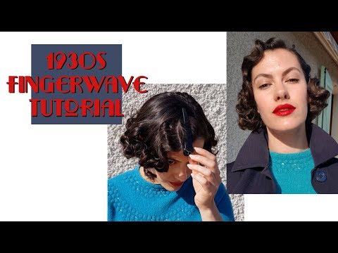 How To Fingerwave⎟VINTAGE TIPS & TRICKS