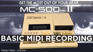 Video thumbnail for Roland MC-500 mkII: Basic MIDI Recording tutorial by The MIDI Maniac (Roger)