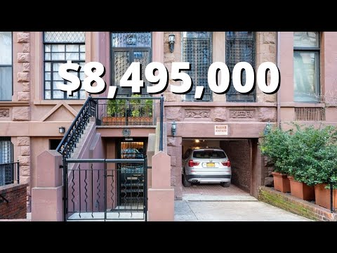 a $8.495 Million Upper West Side, NYC Townhouse